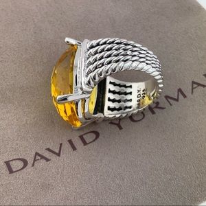 David Yurman Jewelry - David Yurman Oval Lemon Citrine Diamond Ring David Yurman Jewelry - David Yurman Oval Lemon Citrine Diamond Ring